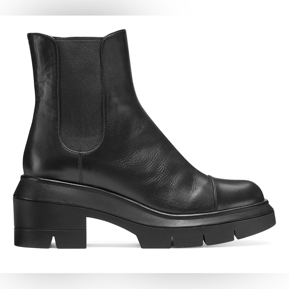 Stuart Weitzman Norah Leather Chelsea Boot